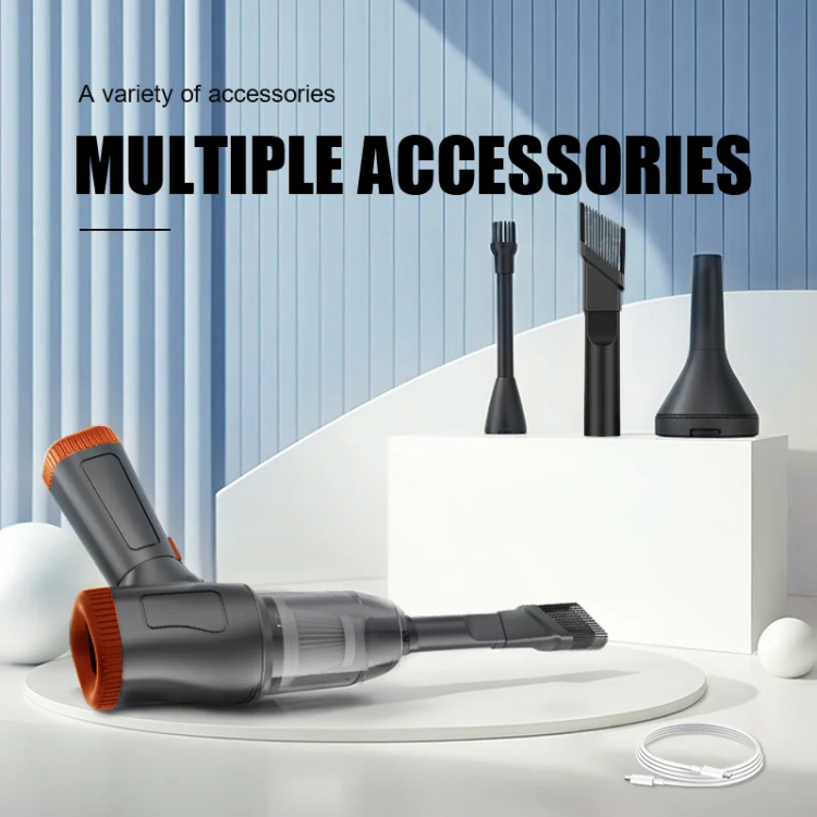 Car Wireless Vacuum Cleaner Strong Suction Handheld Wet Dry Auto Vacuum Home & Car Dual Use Mini Vacuum Cleaner Home Appliance 6