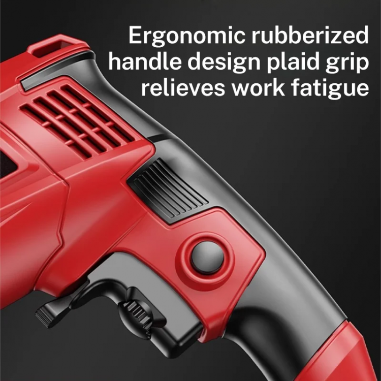 220V 50Hz Impact Drill 0-3000 R/min High Rotation Speed Corded Electric Drill Tool Max 13mm Chuck Controllable Speed 780W 1420