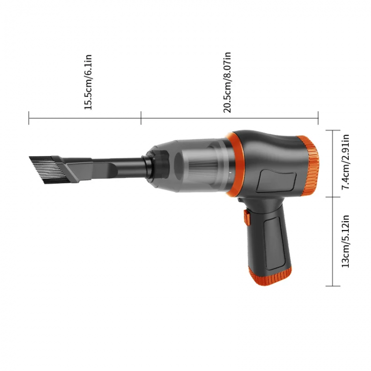 Car Wireless Vacuum Cleaner Strong Suction Handheld Wet Dry Auto Vacuum Home & Car Dual Use Mini Vacuum Cleaner Home Appliance 6